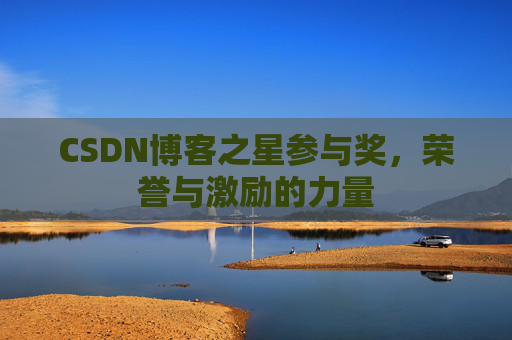 CSDN博客之星参与奖，荣誉与激励的力量
